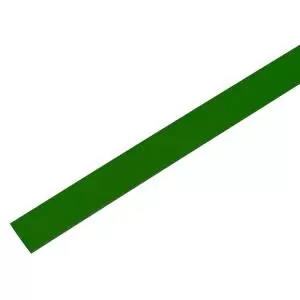 Трубка термоусаживаемая ТУТ 6,0/3,0мм, зеленая, упаковка 50шт. по 1м, PROconnect